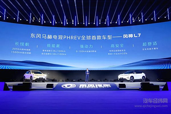 东风汽车发布马赫电混PHREV技术 东风风神L7全球首发！