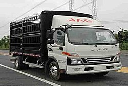 江淮康铃领跑L6(原领跑S6) 155马力 4X2 4.18米 仓栅式国六轻卡载货车 (江淮变速箱)(HFC5043CCYP31K6C7S)