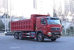 中國重汽豪沃HOWO 540馬力 6X4 6.2米 國六重卡自卸車 (中國重汽變速箱)(ZZ3257V464HF1)