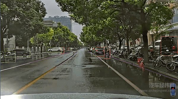 ADS系统识别电动车