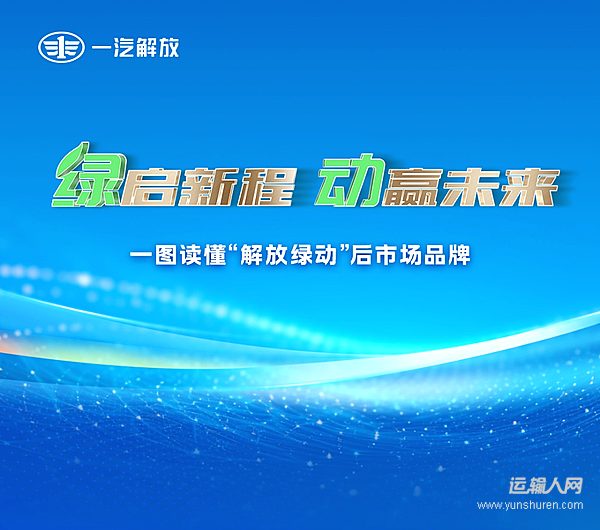 一圖讀懂“解放綠動”后市場品牌