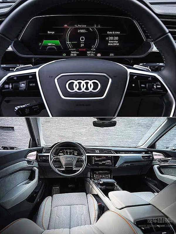 预售62万起，奥迪首款电动车内饰完整公开