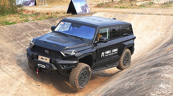 东风汽车猛士917获国内首张越野性能认证证书