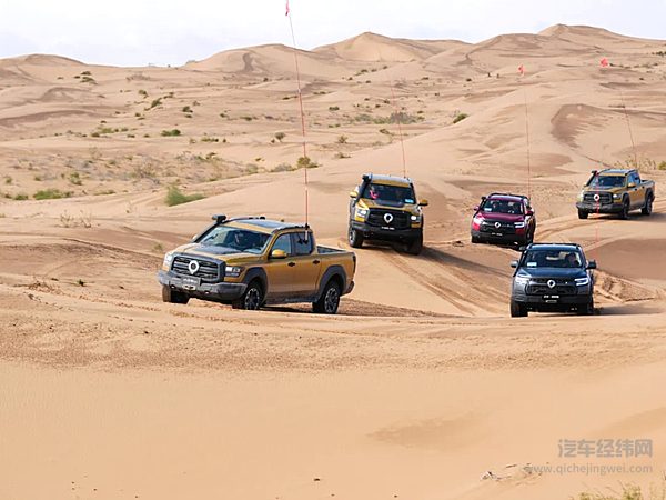 长城炮全性能家族征战阿拉善共享皮卡文化盛宴