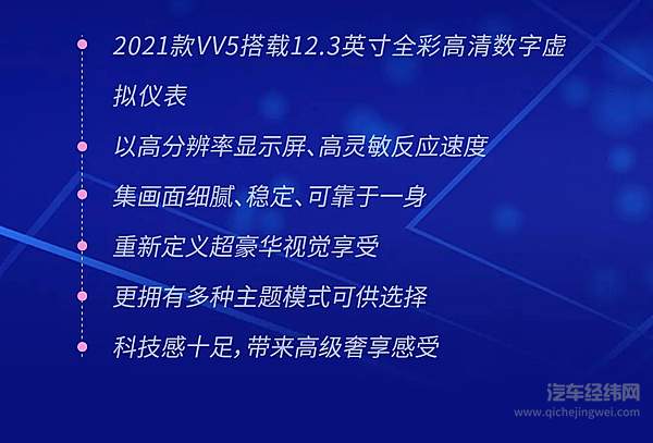 2021款VV5现已上市 12.58万元起售