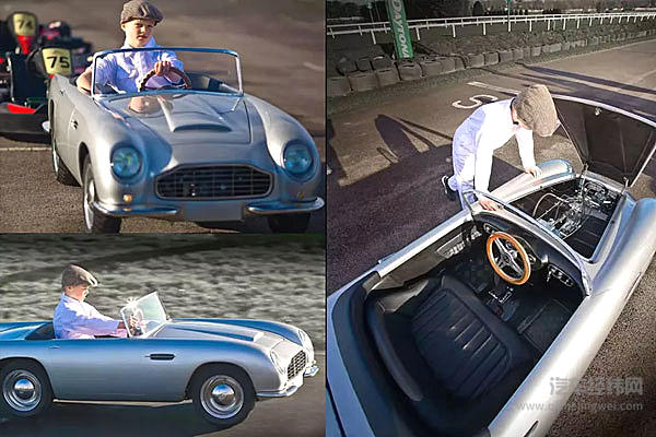 果然是别人家的童年！坐迈凯伦开布加迪……