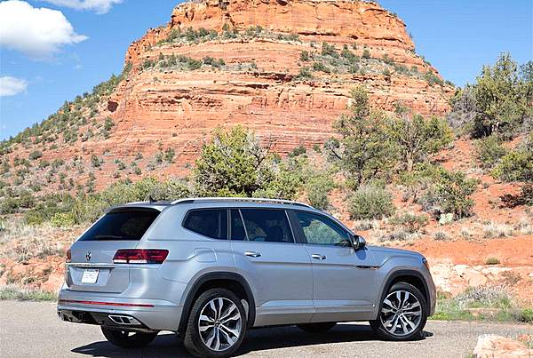 2021款大众Atlas海外发布 颇具霸总风范！