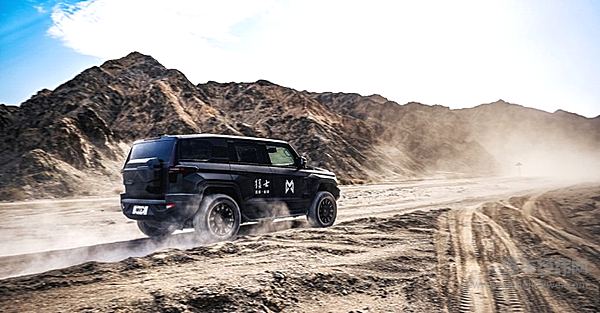 即将批量交付的中国东风汽车猛士 这次去开启敦煌开启淬炼之旅