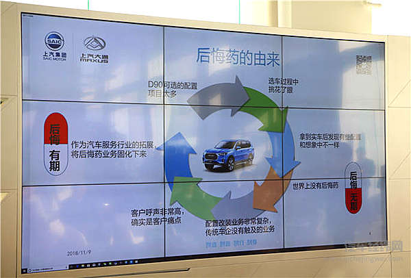 上汽大通C2B定制化服务登峰造极，“后悔药”特色服务获用户点赞