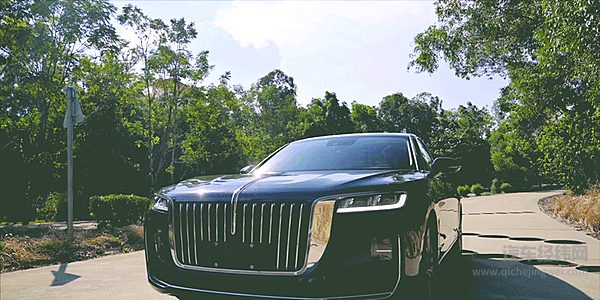 面对凹凸路面红旗H9表现卓越