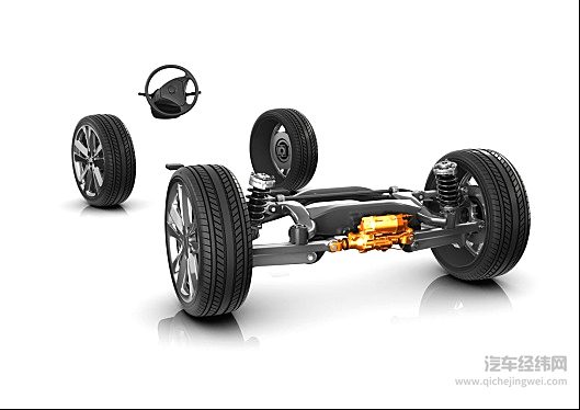 采埃孚主动式后轮转向系统（AKC）