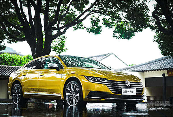 用颜值“收买人心” 大众CC成功引起车主的注意！