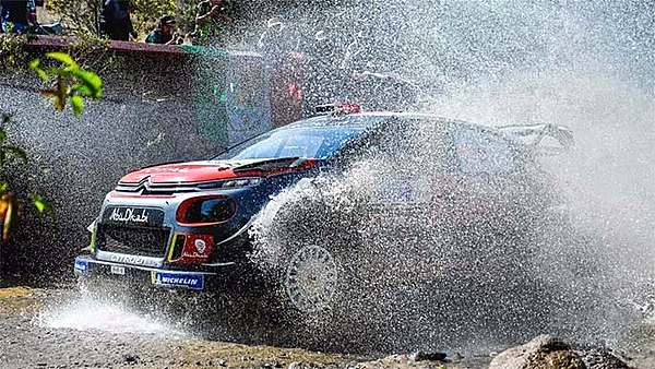 WRC福特又赢了 勒布爆胎无缘领奖台