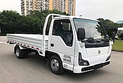 慶鈴五十鈴EV100 110kw 4X2 4.25米 欄板式純電動微卡載貨車 (QL1030BEVLWFA)77.28kwh