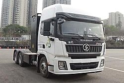 陜汽重卡德龍X5000E 加強版 580kw 6X4 純電動重卡牽引車 (SX4257XF4F1BEV)400.61kwh
