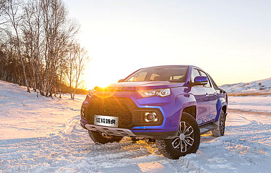 天生的猛兽 江铃域虎狩猎者震撼亮相北京车展