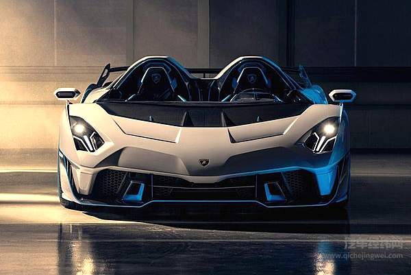 全球仅一台 没有风挡的兰博基尼SC20