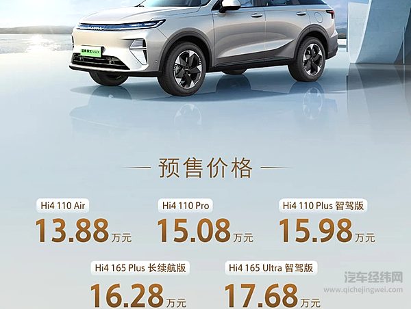 13.88万起 二代哈弗枭龙MAX预售开启