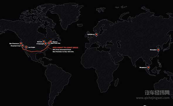 安波福对自动驾驶的全球部署