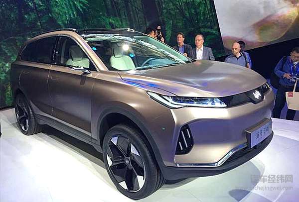 威马EX6 Concept：传承家族设计  丰富产品布局