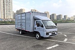 比亚迪T4 财富版 150kw 4X2 4.1米 厢式纯电动轻卡载货车 (BYD5044XXYBEV1)82kwh