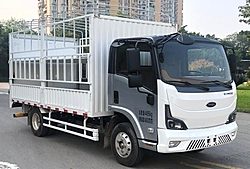 庆铃五十铃EVM100 167kw 4X2 4.13米 仓栅式单排纯电动轻卡载货车 (QL5040CCYBEVBNHA1)86.55kwh