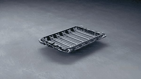 图适用于跨界车型的12模组电池包片