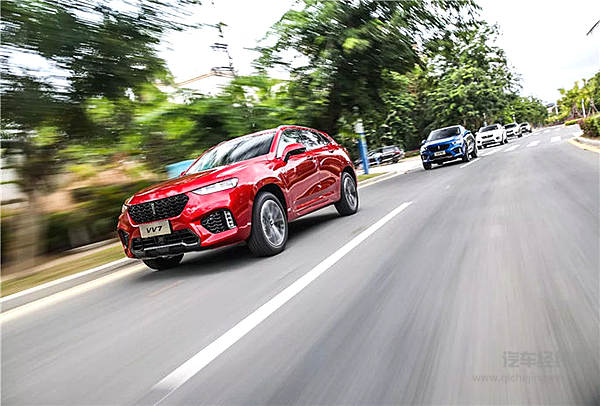 VV7/VV5车队三亚驰骋引注目 WEY品牌2018加速度持续领航