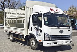 一汽解放輕卡虎6G 60kw 4X2 4.16米 倉柵式純電動(dòng)輕卡載貨車 (CA5042CCYP40K51L2E6PHEVA84)38.4kwh