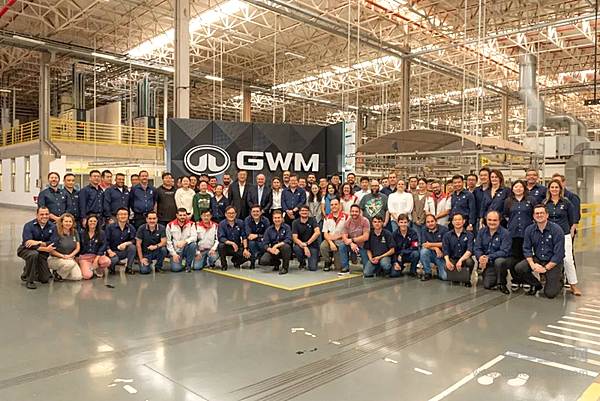 巴西副总统莅临长城汽车巴西新能源工厂 首座新能源工厂明年启动运营