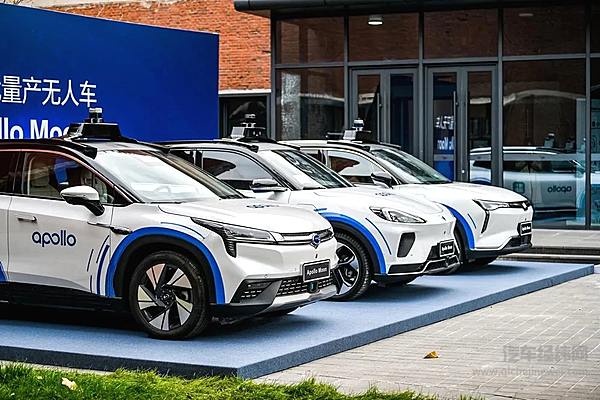 百度第五代无人车均搭载激光雷达