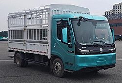 福田欧航欧马可Z 230kw 4X2 4.2米 仓栅式纯电动轻卡载货车 (BJ5049CCYEVC)165.15kwh