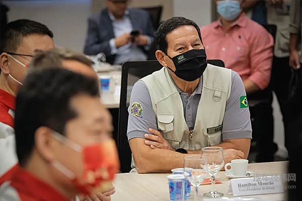 ▲ 巴西副总统汉密尔顿·莫朗