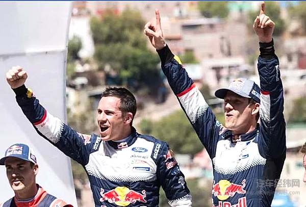 WRC福特又赢了 勒布爆胎无缘领奖台