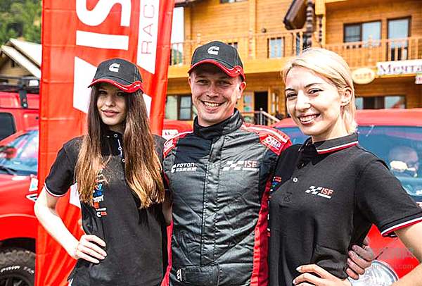 福田康明斯ISF越野拉力赛车队出征2019丝绸之路拉力赛