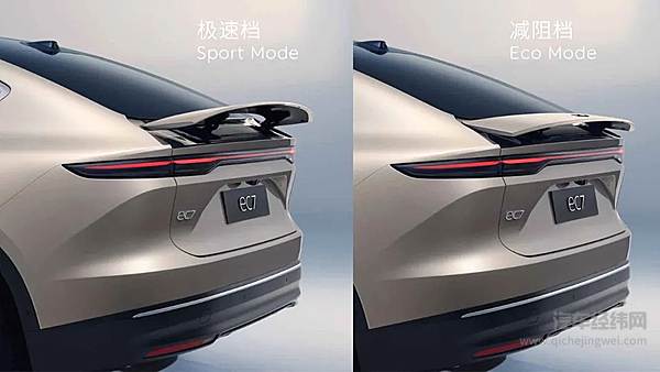 蔚来EC7尾翼除了拉风还有啥用？