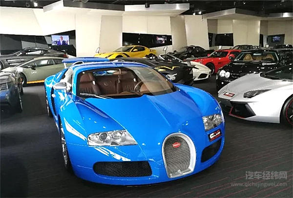 实拍中东最牛豪车店，布加迪卖1600万，法拉利都不想看了