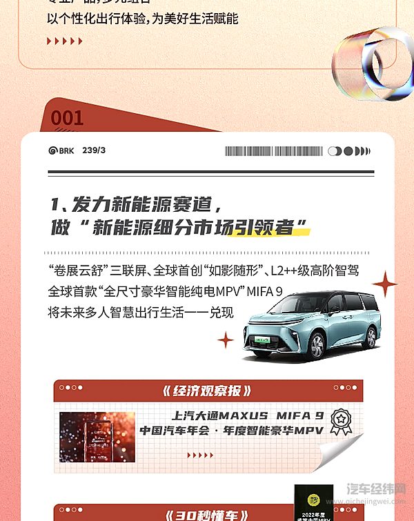 上汽大通2022年终“奖”来了