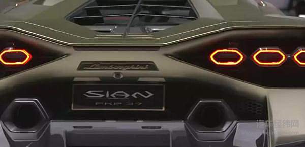 兰博基尼Sián：世界仅有63辆的混合动力超级跑车！