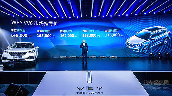 同样都是智能化 WEY何VV6可以让人印象深刻？！