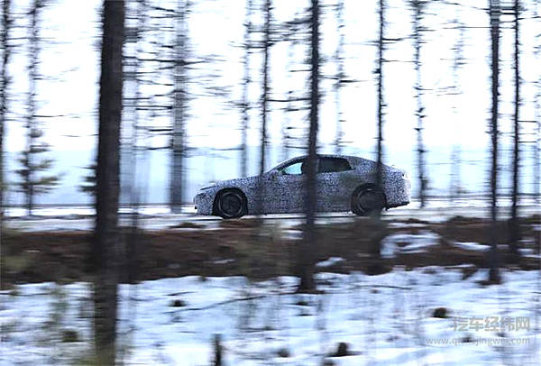 小鹏第二款新车测试谍照，四门轿跑/上海车展亮相