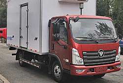 福田时代汽车时代领航6 163马力 4X2 国六冷藏车