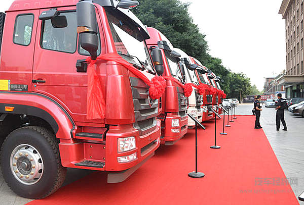 重汽“气势”席卷山西 诠释“实用”品质收获订单217台