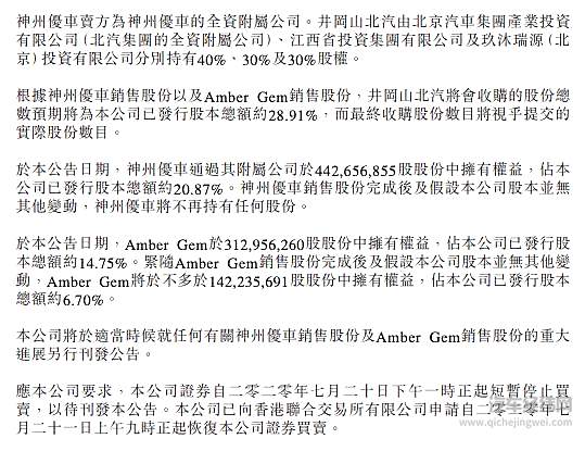 北汽对神州不离不弃 积极布局共享出行领域！