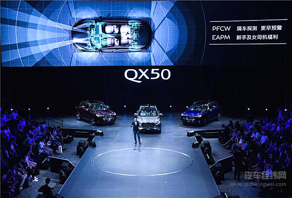全新英菲尼迪QX50“脱胎换骨” 价格还比预售低2万！