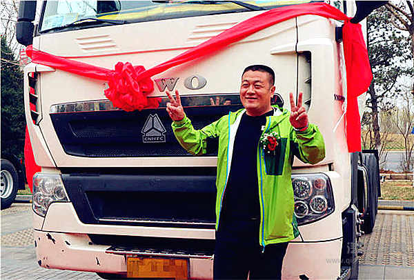 又一辆百万公里重汽豪沃创纪录  “不停车”服务够给力