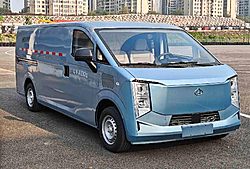 长安轻型商用车跨越星光 豪华版 94kw 4X2.76米 纯电动冷藏车 (SC5039XLCAAACBEV)50.23kwh
