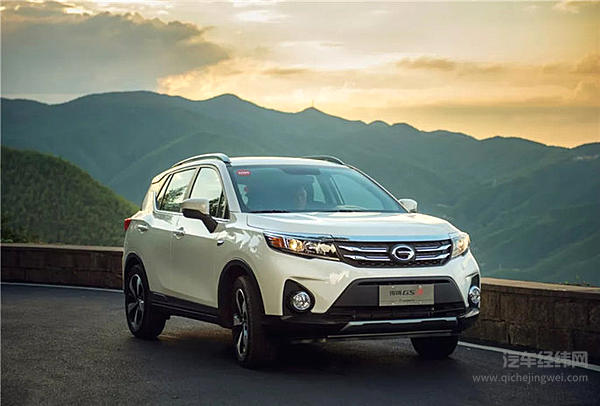 传祺GS3问鼎紧凑型SUV安全冠军 黑马潜质渐显