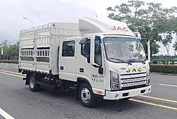 江淮帥鈴S3 130馬力 4X2 3.145米 倉柵式國六輕卡載貨車 (HFC5041CCYR53N1C7NS)