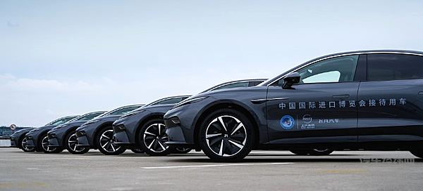 上汽集团将携旗下多款车型向进博会交付750辆接待用车